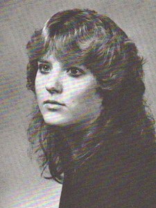 Dawn Clark Senior High School Photo, Gowanda, New York, 1985 (From Gowanda High School Yearbook, Jostens, 1985)