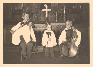 The Nice Boys-Carter, Jimmy, and Bob, Florida, Circa 1948